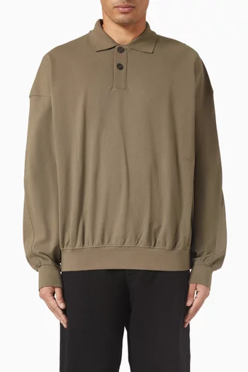 Anrarchel Relaxed Fit Polo Shirt in Cotton