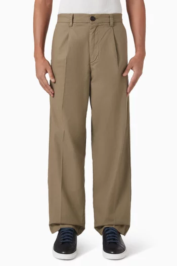 Anrnorr Loose Fit Pants in Cotton