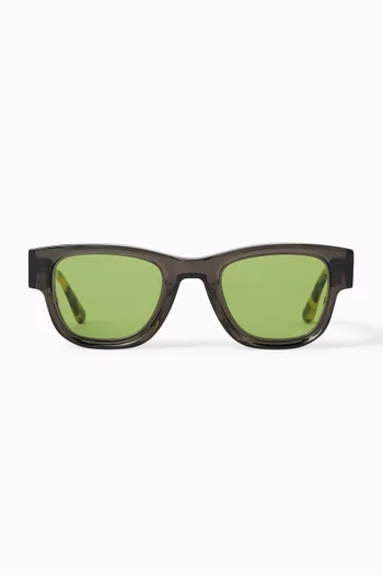 نظارة شمسية تيدو بإطار أسيتات حيوي وايتينغ فور ذا صن × بيور في