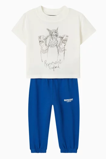 بنطال رياضي بطبعة Owners Club قطن