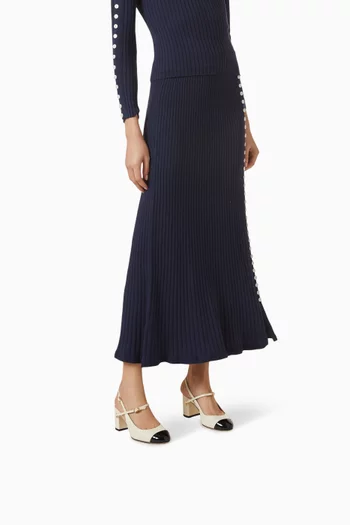 Mattia 65 Slingback Pumps in Leather