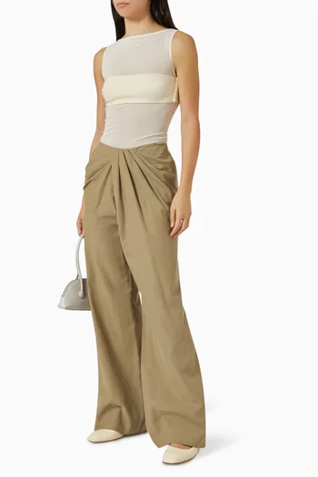 Bowen Drape Pants in Tencel Blend