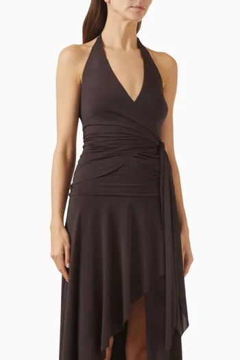 بلوزة ميا بحمالة حول الرقبة جيرسيه