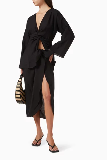 سارونغ كليا بعقدة