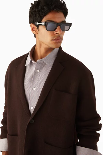 Dylan Square Sunglasses in Acetate