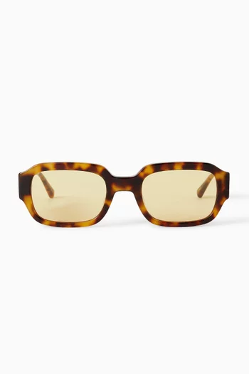 Downey Square Sunglasses in Acetate