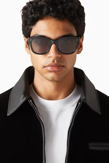 Liv Square Sunglasses in Acetate