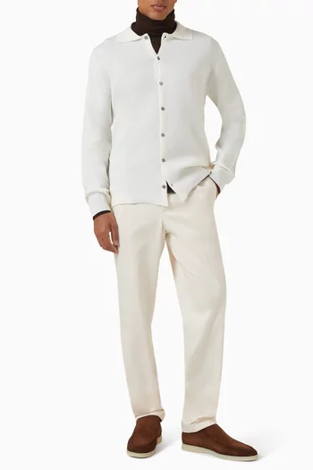 قميص منسوج من الكاشوول