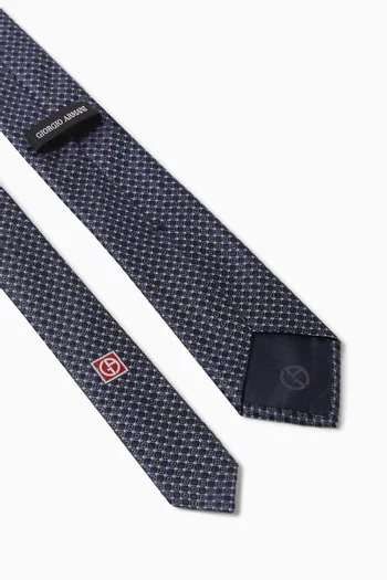 Jacquard Tie in Silk