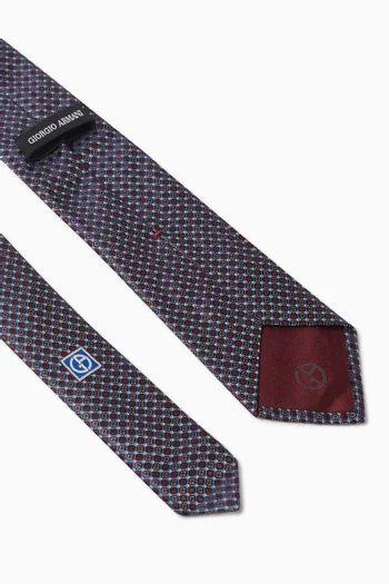 Jacquard Tie in Silk