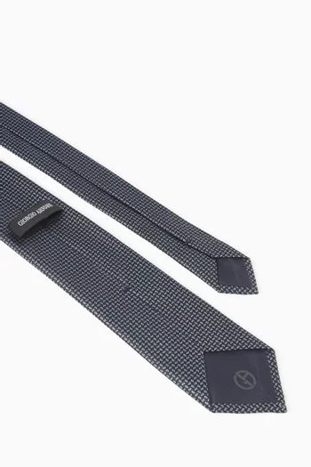 Jacquard Tie in Silk