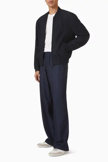 Logo-chest Jacket in Mesh