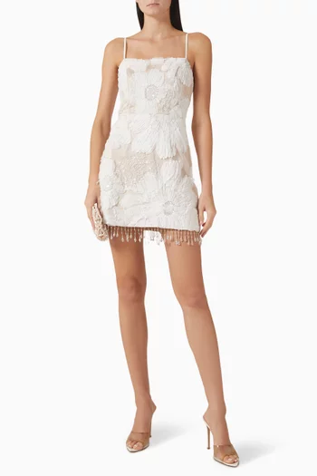 فستان روكسانا قصير قماش شبكي