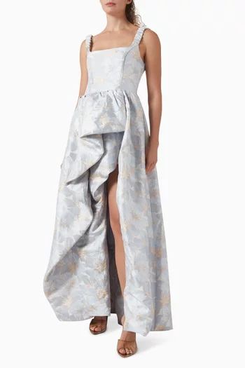 فستان سهرة فيوريلا جاكار