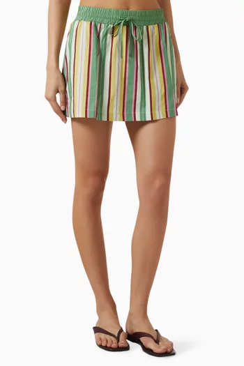 Indi Mini Skirt in Cotton