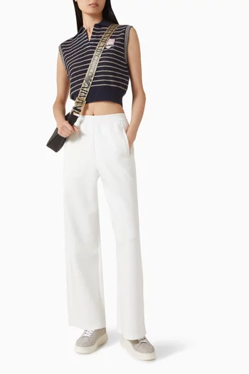 بنطال رياضي سهل الارتداء جيرسيه مزدوج