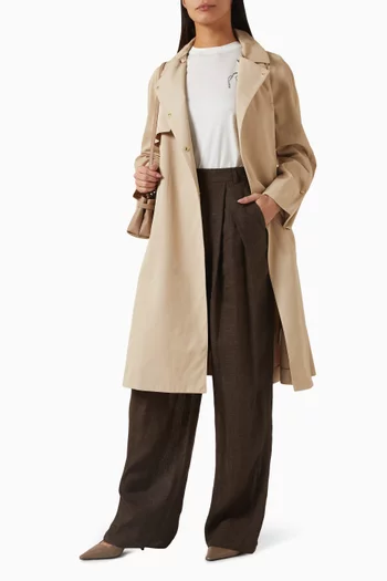 Horse Strass-embellished T-shirt in Jersey