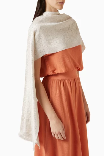 Micro Sequin-embellished Scarf