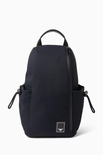 حقيبة كروس برقعة بشعار النسر على الصدر 