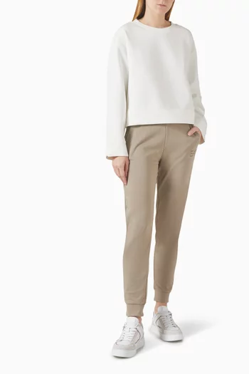 Drawstring Hem Sweatshirt in Jersey