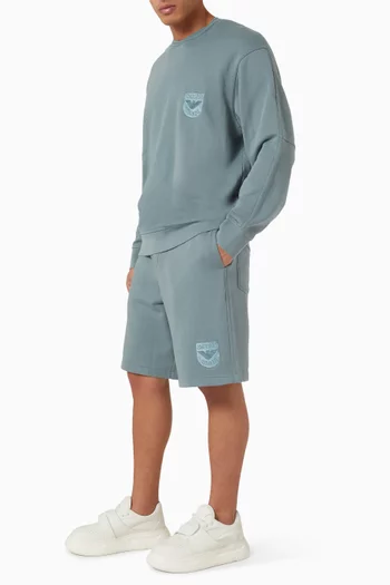 Logo Sweatshorts in French Terry