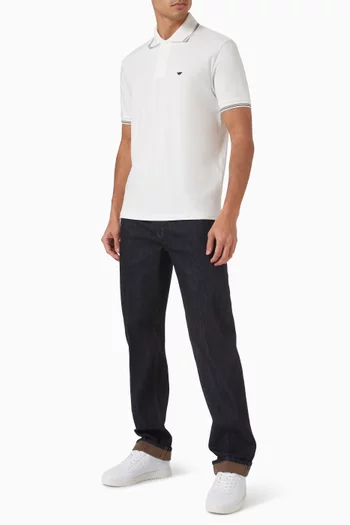 J76 Straight Fit Jeans in Denim