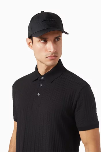 Jacquard Logo Baseball Cap