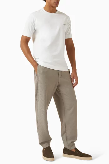 Logo Sweatpants in Double Jersey