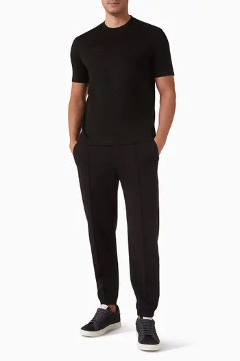 Logo Sweatpants in Double Jersey