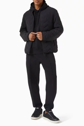 Logo Sweatpants in Double Jersey