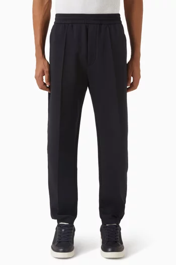 Logo Sweatpants in Double Jersey