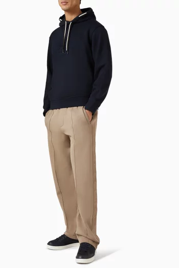 Eagle Logo Hoodie in French-terry