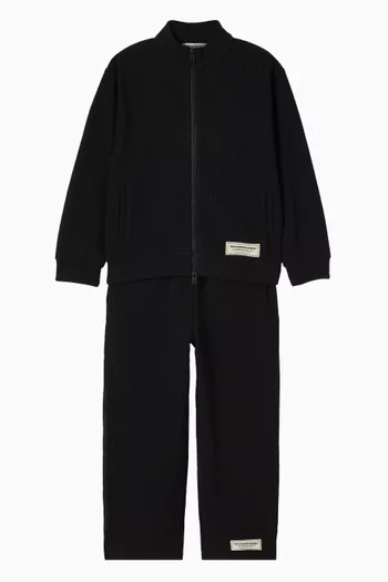 Lounge Sweatpants in Ribbed Cotton
