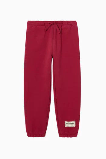 Relaxed Cuffed Sweatpants in Cotton