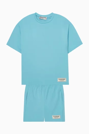 Oversized T-shirt in Recycled Softskin