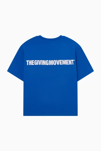 Oversized T-shirt in Recycled Softskin