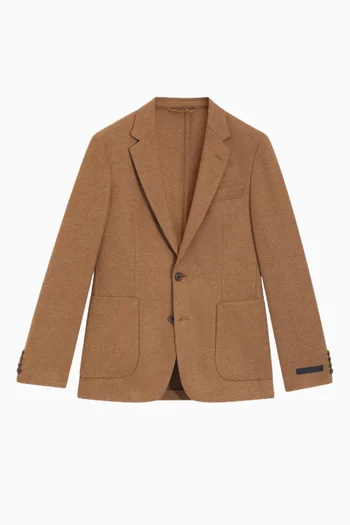 x Beckham Jacket in Virgin Wool & Cashmere