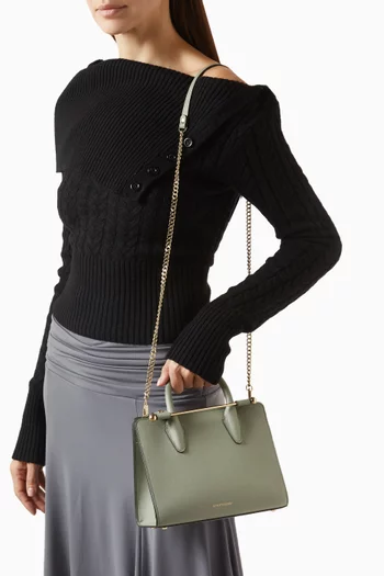 Mini Nano Tote Bag in Calf Leather