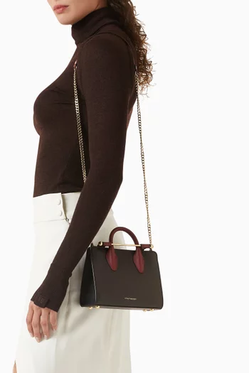 Mini Tote Bag in Calf Leather