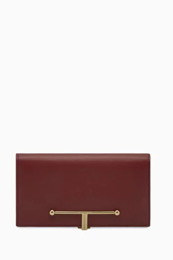 Large Melville Street Wallet in Leather
