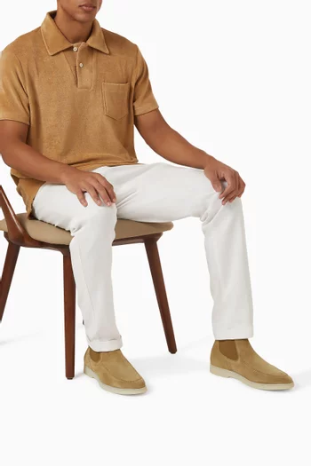 City Chelsea Boots in Oiled Suede