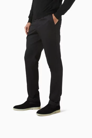 City Chelsea Boots in Oiled Suede