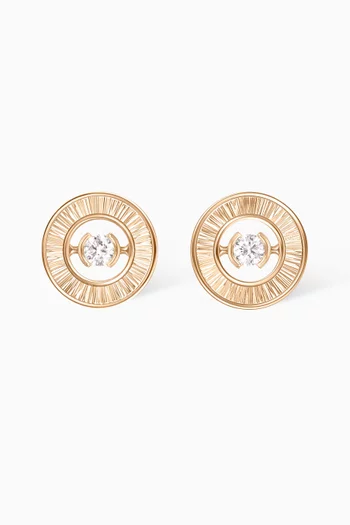 Possession Diamond Earrings in 18kt Rose Gold