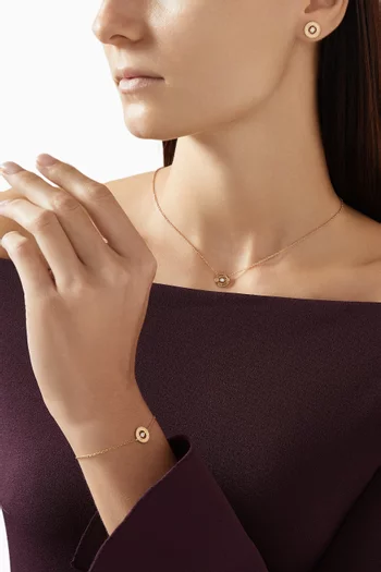 Possession Diamond Pendant Necklace in 18kt Rose Gold