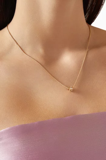 Possession Diamond Necklace in 18kt Rose Gold