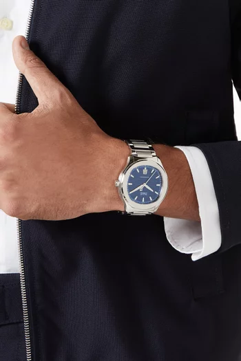 Polo Date Watch in Stainless Steel, 42mm