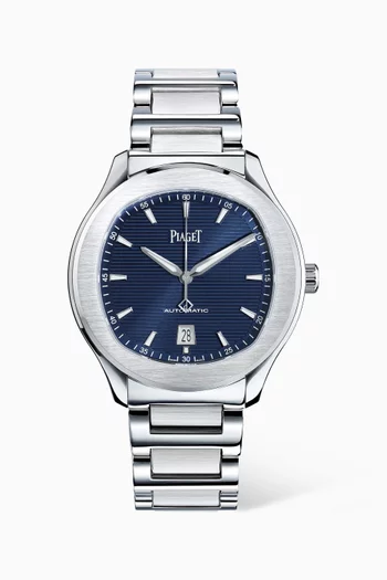 Polo Date Watch in Stainless Steel, 42mm