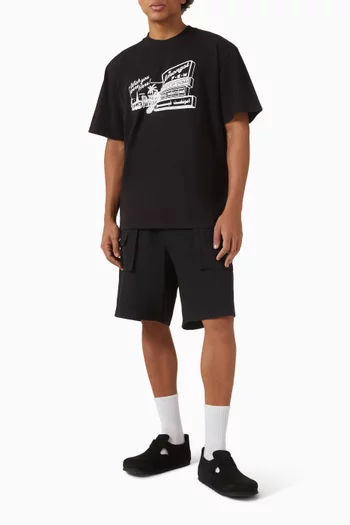 تي شيرت بطبعة Wish You Were Here قطن