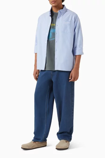 قميص أكسفورد قطن