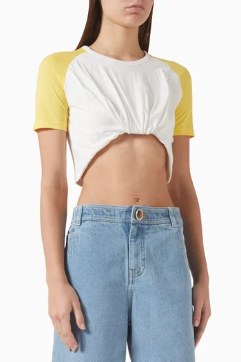 Tucked Ringer T-shirt in Jersey